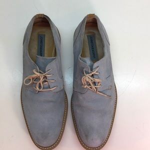 Johnston & Murphy Gray Suede Derbys Size 11.5